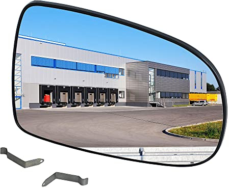 BESTPRICE 1x Spiegelglas rechts beheizt Außenspiegel Seitenspiegelglas konvexKompatibel mit OPEL CORSA C (X01), TIGRA TwinTop (X04)