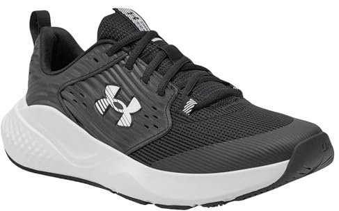 Under Armour Men's Charged Commit Trainers, Black/Grey, 7 UK