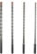 CAVATINY 4tlg SDS Plus Bohrer Set - SDS Hammerbohrer für beton, ziegel, zement, stein mit 4 Schneiden - inkl. 6tlg. Größen 6 8 10 12 x 260mm - SDS Plus-Schaft passend für Bohrhammer