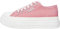 Tommy Jeans Donna Sneakers con Suola Alta Foxing Profilo Basso, Rosa (Preppy Pink), 39