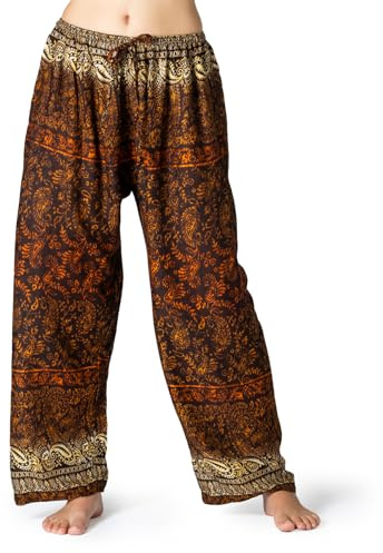 PANASIAM Relax Pants Indostyle, Brown, M