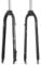 LHHL Fahrradgabeln Alu Starrgabel 29 Zoll Ultraleicht MTB Fahrradgabel 28,6mm Gerades Rohr Scheibenbremsgabel QR 9mm Ultra-Licht MTB Straße XC Fahrradzubehö 800g