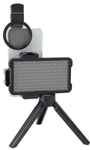 Fotografie LED Beleuchtung,Tätowierung Fülllicht,Tattoo Fotografie Licht kabellose wiederaufladbare Tattoo Fotoleuchte mit 180 LED Chips einstellbare Farbtemperatur und Helligkeit Lampe für Tätowierer