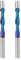 Trvoxviq Spiral Router Bit,1/4 Shank Upcut Pattern Flush Trim Bits with Nano Coated, CNC Template Bit Milling Cutter Tool for Wood Trimming 1-1/8 Inch Cutting Length Extra Long 3 Inch OVL(2 PCS)
