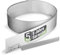 IRKA 1010-002 – Rasenkantenband – 1 mm stark – Aluminium-Zink – robuste Beeteinfassung – Höhe 25 cm – Länge 5 m