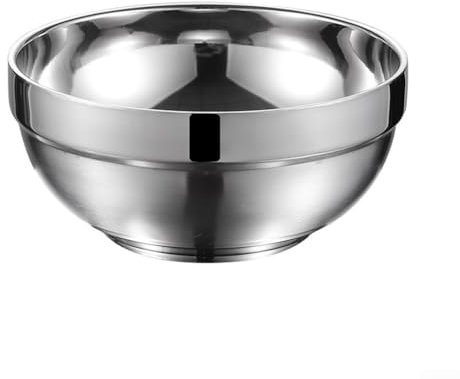 SPORTARC Saladier isotherme à double paroi en acier inoxydable, choix de vaisselle parfait pour les expériences de repas à la maison ou à l'extérieur (18 cm)