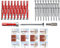 Fischer DUOPOWER DÜBEL mit SCHRAUBEN und BIT, Universaldübel, leistungsstarker 2K-Dübel, zur Befestigung in Beton, Ziegeln, Stein, Gipsbauplatten (10x50mm + 6,0x70mm Schrauben, 20, Stück)