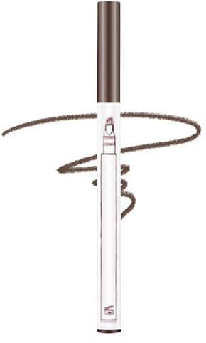 Buerfu Lápiz de Cejas Impermeable,Delineador Duradero para Cejas | Maquillaje Duradero Y Resistente Al Agua Con 4 Puntas, Para Viajes Y Fiestas