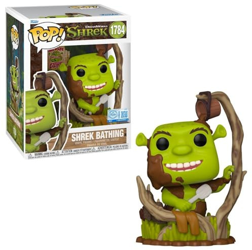 Funko Pop! Movies #1784, Shrek Bathing in Mud, Collectible Vinyl Figure