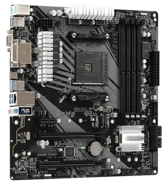 Gaming Motherboard Fit For ASRock B450M Pro4-F Micro ATX Motherboard B450 Socket AM4 DDR4 SATA3 HDMI DVI-D VGA Audio For Ryzen 2000/3000/4000