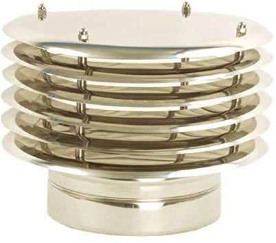 COMIGNOLO LAMELLARE PER CANNA FUMARIA INOX DIAMETRO 220