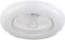 LEDUNI Lámpara ventilador de techo luz led blanco mando distancia, regulable intensidad, 3 tonalidades, silencioso, 7 aspas protegidas, 3 velocidades, 50cm(MODELO C)