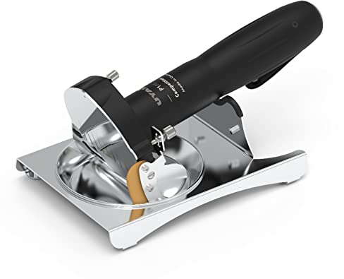 Uyar® P180 Competition Elektrisch Dönermesser Kebabmesser Gyrosmesser 130W + Edelstahl Ablage