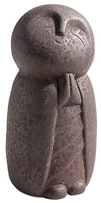 HASMI Schreibtisch deko Retro-keramische Glasur-Keramik-Keramik-Puppen-Ornamente des japanischen Stils Garten Wohnzimmer Porch Bücherregal Home Desktop Dekorationen Decoración del hogar