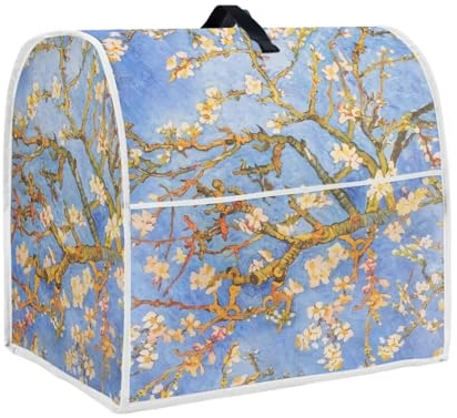 Belidome Van Gogh Almond Blossom Dust Proof Toaster Blender Cover Kitchen Storage Protective