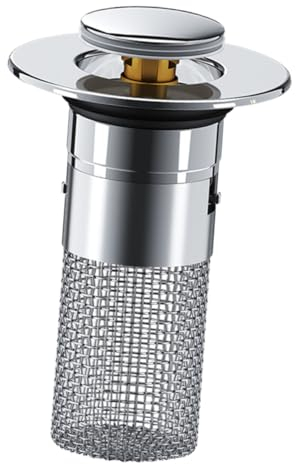 PRETYZOOM Waschbecken Abtropfgestell Abfluss Im Badezimmer Waschbeckenstopper Abflussstopfen Abtropffläche Für Abflussstöpsel Für Waschbecken Haltbarer Stopper Filter Kanaldeckel Messing