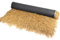 Techos De Paja Artificial De Estilo Mexicano Rollo De Paja De Palmera Paneles De Paja De Plástico PE Cubierta De Paja De Falsa Para Bar Cottage Campaña De Patio Cerca Parte (Size: 1x10m(3.28