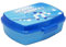 Portapranzo Forza Napoli Porta merenda Scatola Sandwich Box per Bambini Tifoso, Idea Regalo,Azzurro, 18x13x6 cm.