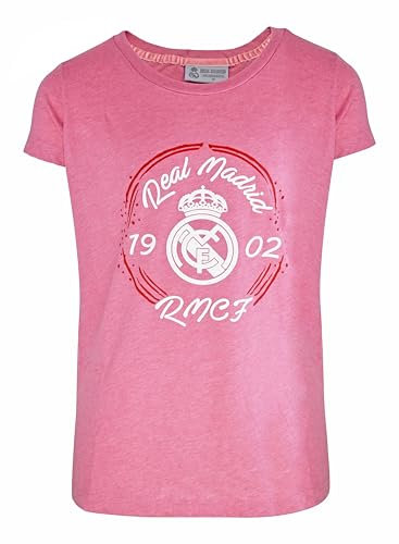 Real Madrid Woman Tee Nº 9 Tricot, Rose, 14-15 años Fille