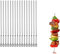Spiedini in metallo per grigliare, spiedini per kebab, spiedini piatti per barbecue, set di spiedini riutilizzabili per barbecue (spiedini da 30,5 cm (confezione da 16)
