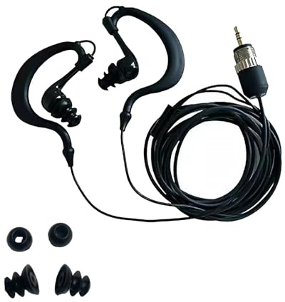 Zorvayne Waterproof Earbuds for Minelab Earbud Headphones for X-Terra/Manticore / 600/700 / 800/900 Series Metal Detector Accessories