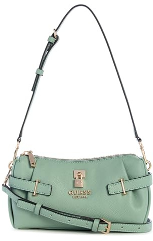 GUESS Umhängetasche Schultertasche Yesba Mini Top Zip Bag Light Sage mint