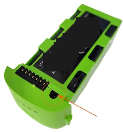 ZMHYGEW Für JJRC X17 Drohnenbatterie 11,4 V 2850 mAh für Lipo-Batterie für Drohnen-Quadcopter 8811/8811Pro/für ICAT6(Green Color)