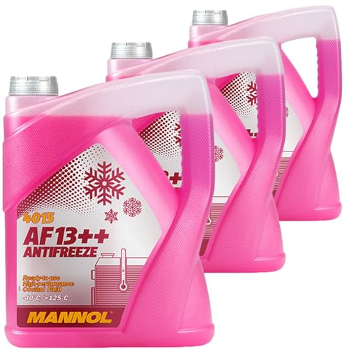 Mannol 3x MN4015-5A Kühlerfrostschutz (15 L) | MN4015-5A, Kühlerfrostschutz