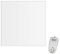 VIESTA® Infrarot Wandheizung mit Thermostat [INKL. TH10 THERMOSTAT] – Infrarotheizung Kassettendecken – Carbon Crystal Infrarotheizung – ultraflache Rasterdecken Wandheizung – 60x60 cm - 360 W