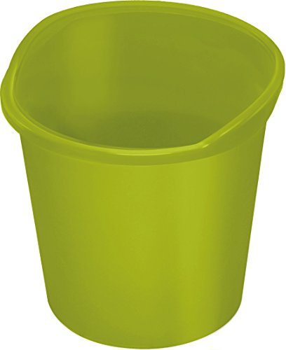 Helit H2360453 - Papierkorb the joy, Serie economy, 13 l, grün