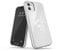 adidas Sports Compatible with iPhone 11 Case, Large Logo Print, Clear Mobile Phone Protective Case – Transparent