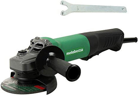 Metabo HPT Angle Grinder, 4.5-Inch, 10.5 Amp, Paddle Switch | G12SE3