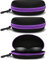 EKdirect 3pcs Sunglasses Case Hard Protective Eyewear Eyeglasses Glasses Box with Zip Hook (purple)