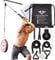 Vikingstrength Pulley System, Cable Pulley Gym Equipment Machine for Home for Triceps Pull Down, Biceps Curl, Back, Forearm and LAT Pulldown Garage Gym, Gym Equipment + V-Strength Workout App