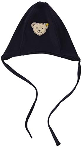 Steiff Unisex Baby Cap Verschluss, Navy, 45