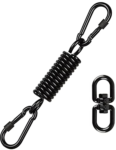 Xingsky Deckenhaken Hängesessel Set (Black spring)