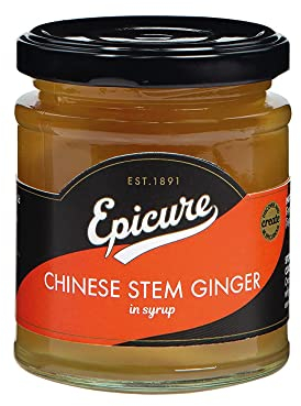 Epicure Tiges de gingembre chinois au sirop, 225 g (lot de 6)