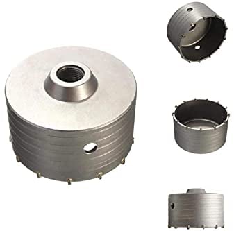 YASTA Fresa a tazza 100mm per muro corona carotatrice fresa da trapano foro 20mm 02128