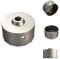 YASTA Fresa a tazza 100mm per muro corona carotatrice fresa da trapano foro 20mm 02128