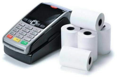 Smooth Paper 60 Rolls of 57x38 mm Thermal Paper Till Rolls, Cash Register Receipt for PDQ POS EPOS EFTPOS,Credit Card Machine,Verifone,Barclays, Streamline, Ingenico iCT200, iCT 220, iCT260, iCT 260