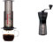 AeroPress Coffee and Espresso Maker - Quickly Makes Delicious Coffee Without Bitterness & Hario, Transparent Black Mini Mill PLUS | Compact & Adjustable Hand Coffee Grinder With Ceramic Burrs, Plastic