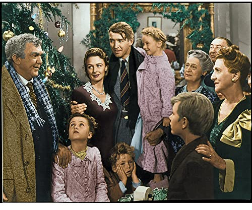 Bits and Pieces – 300 Piece Jigsaw Puzzle for Adults - ‘It's A Wonderful Life’ - Christmas Classic Large Piece Puzzle - 18 x 24