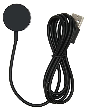 Magnetic Smartwatch, Smartwatch Charging Cable Dock Charger USB Stand for Gen 1 2 3 Black (Black)