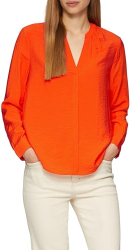 s.Oliver Damen 2156318 Bluse langarm