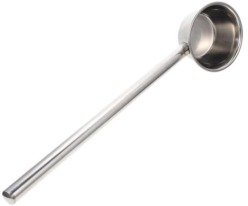 Luxshiny Cucchiaio Lungo Acciaio Inox Per Cucina Mestolo Multifunzionper Zuppe Per Ristoranti e Mense