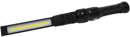 360° Rechargeable LED 1200 Lumen Inspection Light | Rotating LED Light for Full 360-Degree Coverage - Perfect for Mechanics, DIY Projects | 340mm x 38mm x 34mm