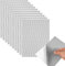 10 Pezzi Toppe di Riparazione per Zanzariere (13 x 18 cm),Nastro Adesivo Zanzariera Ripara per Finestre e Porte Kit Riparazione per Zanzariere