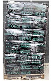 Torba (bionda) acida di sfagno (Estonian Peat Moss) (pallet da 18 sacchi da 250 lt)