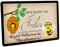 Crealuxe Personalisierbare Fußmatte - Hier wohnt EIN Imker mit Seiner schönsten Biene - Türmatte mit Wunschtext, Name oder Motiv – rutschfest – 60x40 cm – Türvorleger für Innen & Außen