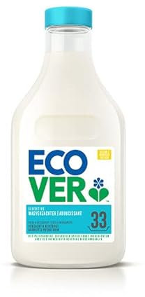 Ecover Rose & Bergamot Fabric Softener 1L - Pack of 3